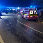 accident sens giratoriu la iesire din Botosani spre Iasi