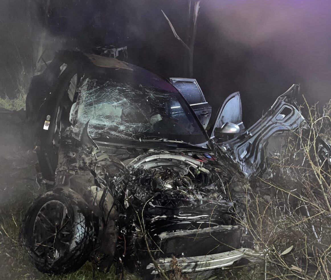 accident Botosani, masina noapte